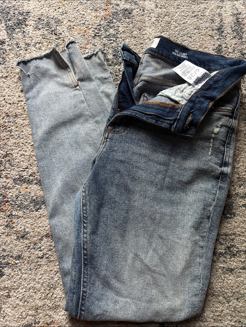 Kensie High Rise Skinny Jeans